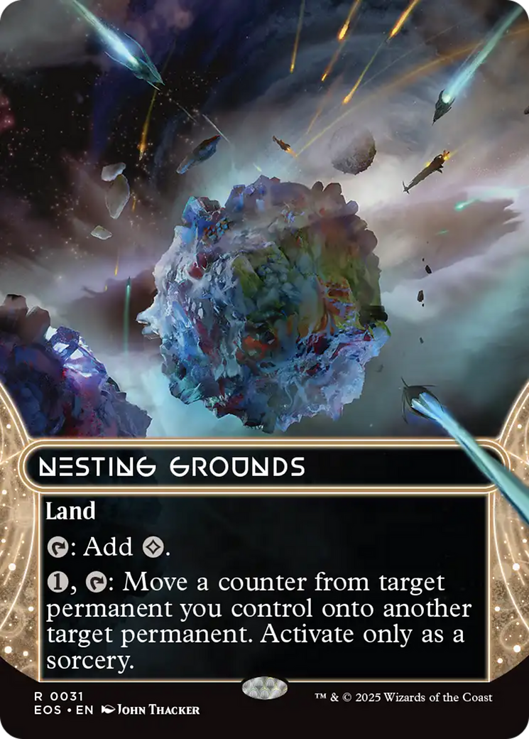 Nesting Grounds (0031) (Borderless) [Edge of Eternities: Stellar Sights] | Lots Moore NSW