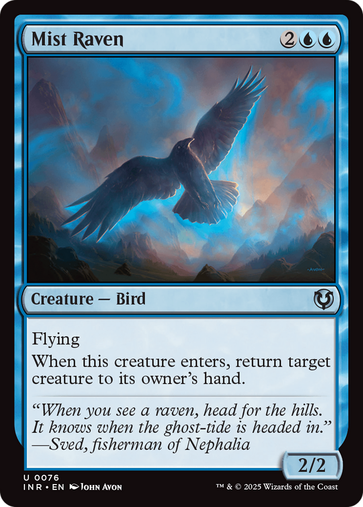 Mist Raven [Innistrad Remastered] | Lots Moore NSW