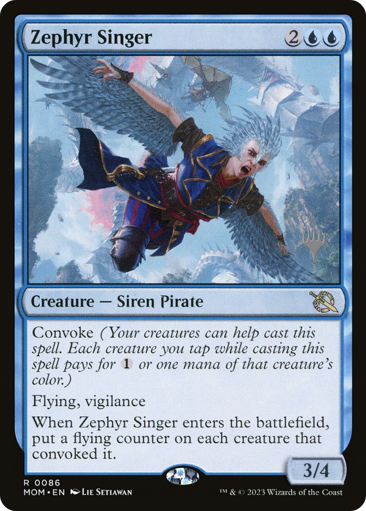 Zephyr Singer (Promo Pack) [March of the Machine Promos] | Lots Moore NSW
