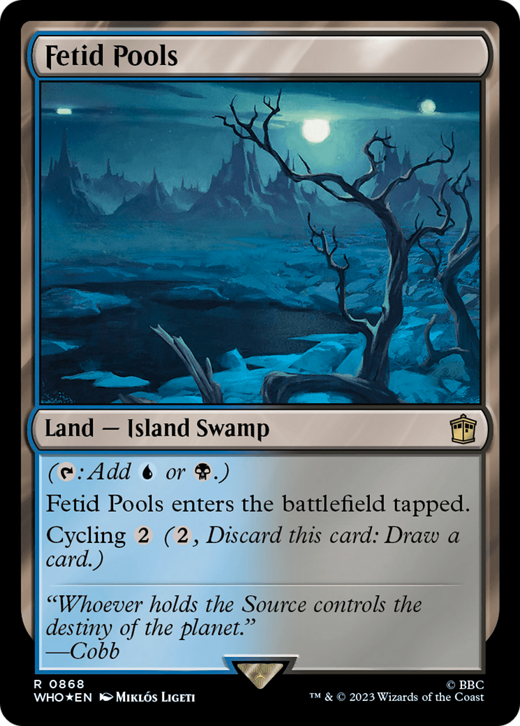 Fetid Pools (Surge Foil) [Doctor Who] | Lots Moore NSW