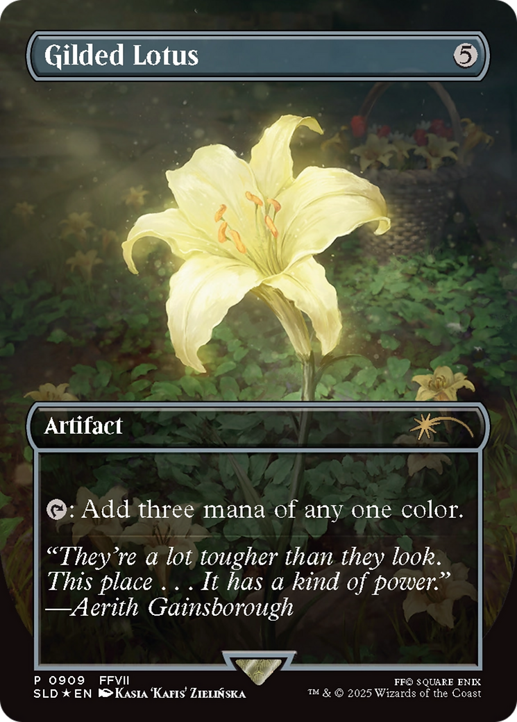 Gilded Lotus (Rainbow Foil) (909) [Secret Lair Drop Series] | Lots Moore NSW