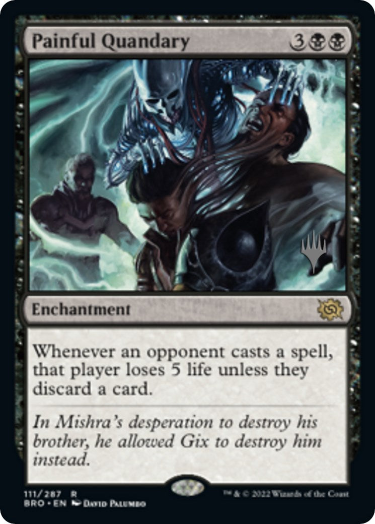 Painful Quandary (Promo Pack) [The Brothers' War Promos] | Lots Moore NSW