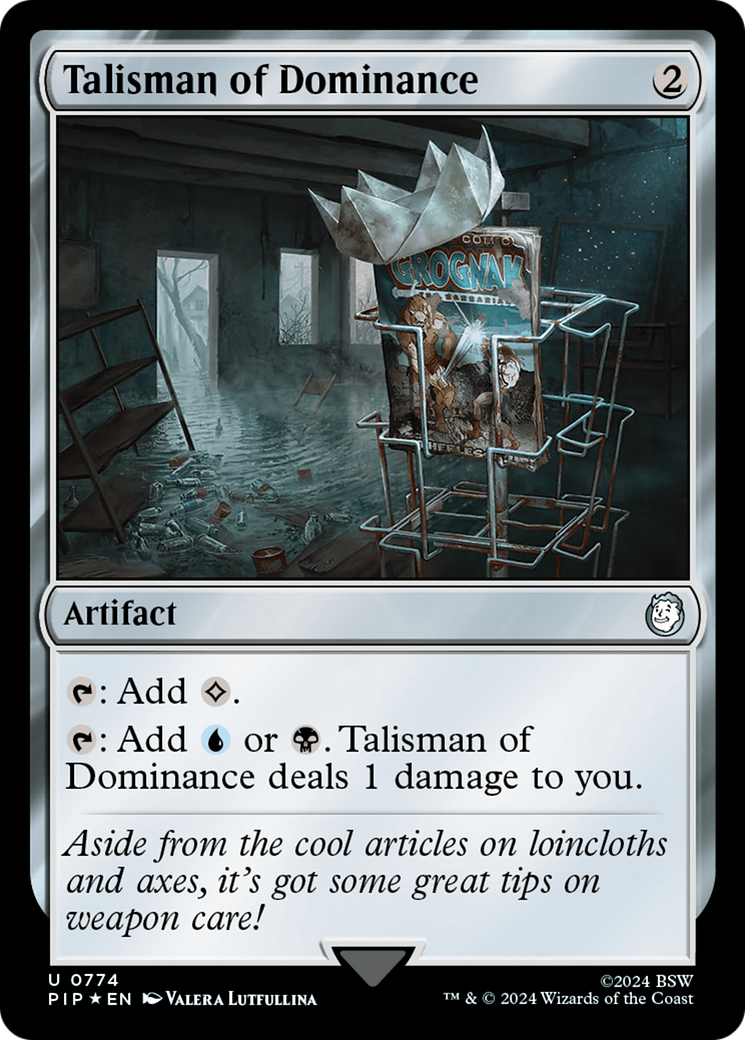 Talisman of Dominance (Surge Foil) [Fallout] | Lots Moore NSW
