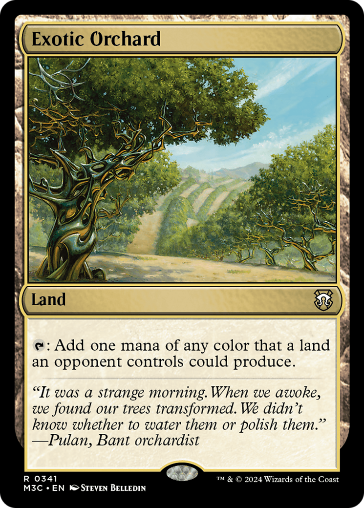 Exotic Orchard (Ripple Foil) [Modern Horizons 3 Commander] | Lots Moore NSW