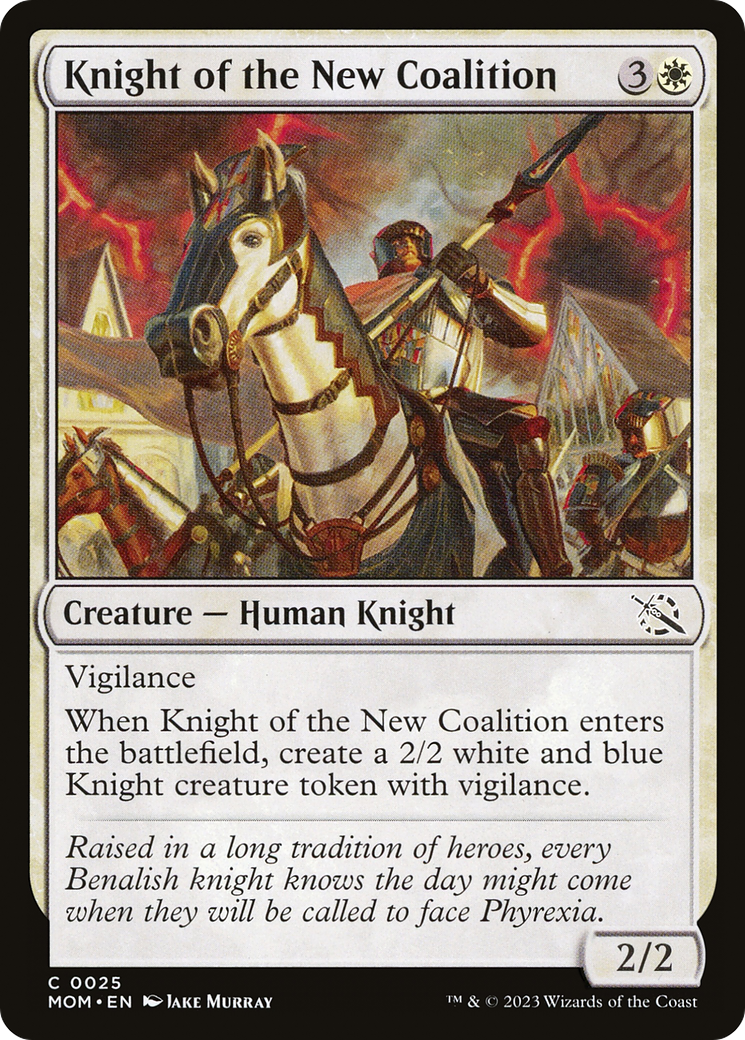 Knight of the New Coalition [March of the Machine] | Lots Moore NSW