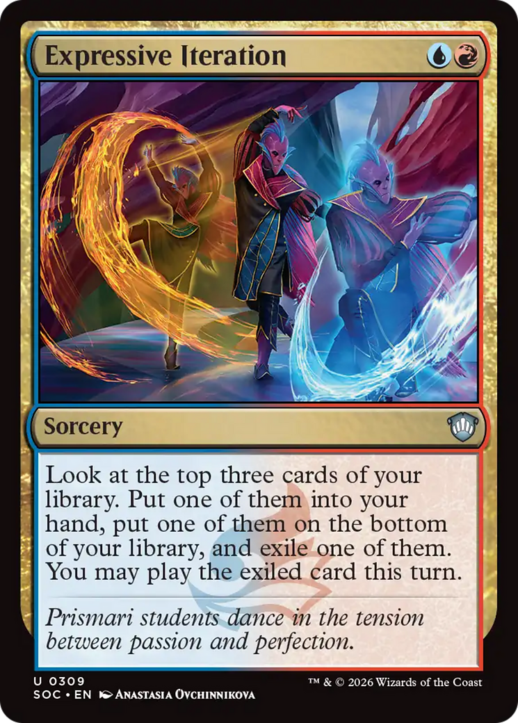 Expressive Iteration [Secrets of Strixhaven Commander] | Lots Moore NSW