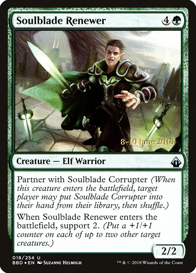 Soulblade Renewer [Battlebond Prerelease Promos] | Lots Moore NSW