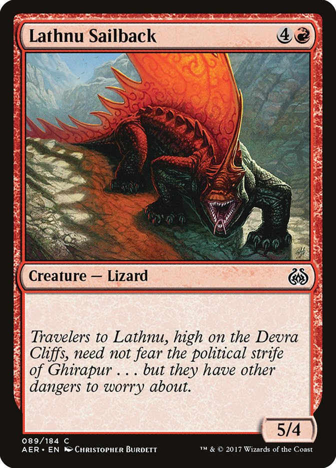 Lathnu Sailback [Aether Revolt] | Lots Moore NSW