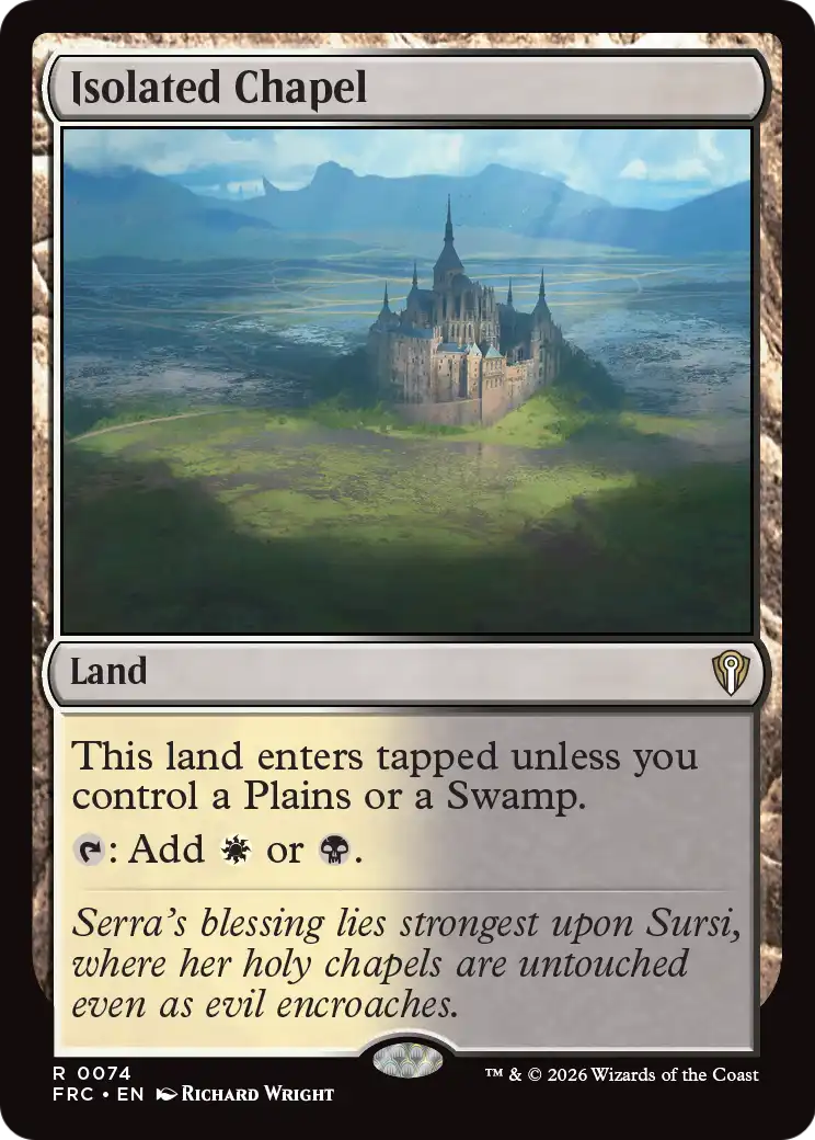 Isolated Chapel [Reality Fracture Commander] | Lots Moore NSW