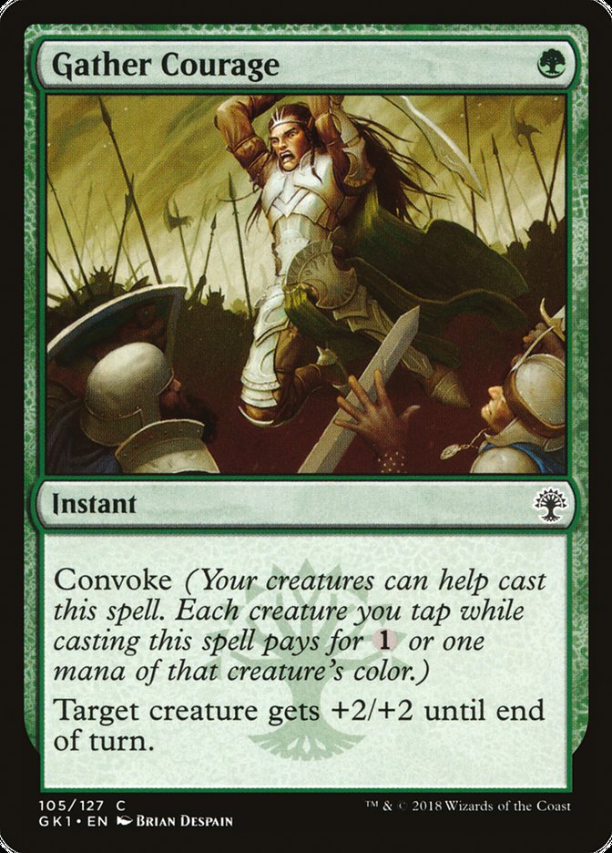 Gather Courage [Guilds of Ravnica Guild Kit] | Lots Moore NSW