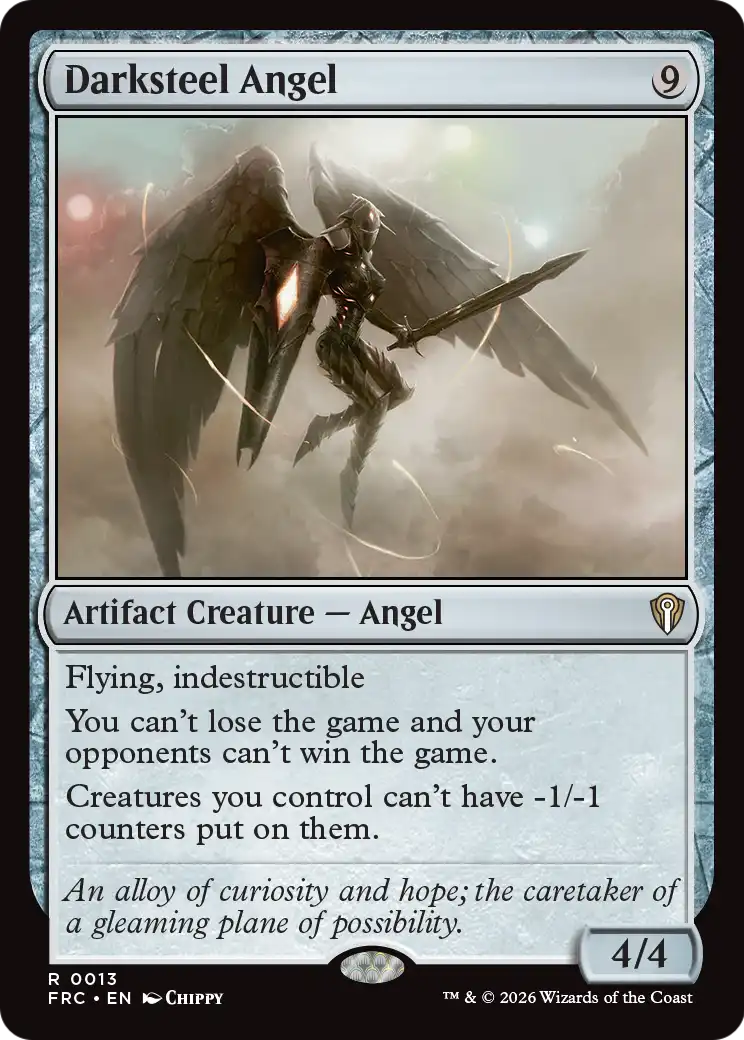 Darksteel Angel [Reality Fracture Commander] | Lots Moore NSW