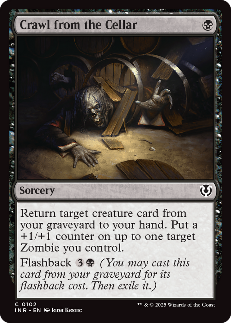 Crawl from the Cellar [Innistrad Remastered] | Lots Moore NSW