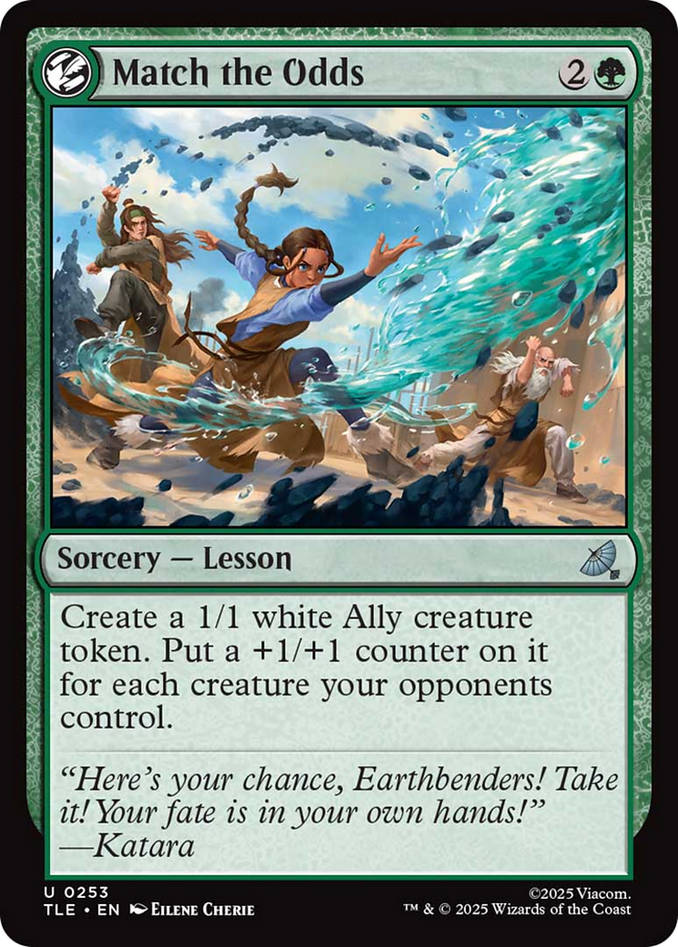 Match the Odds [Avatar: The Last Airbender: Eternal-Legal] | Lots Moore NSW