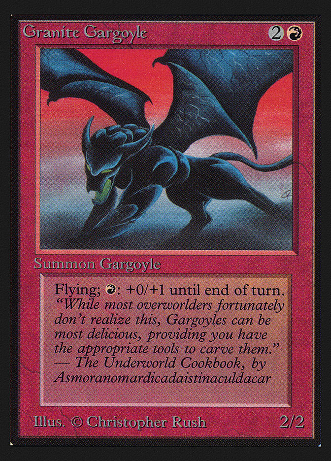Granite Gargoyle [International Collectors' Edition] | Lots Moore NSW