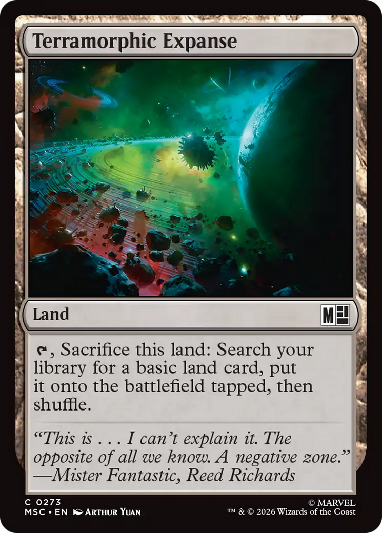 Terramorphic Expanse (0273) [Marvel Super Heroes Commander] | Lots Moore NSW