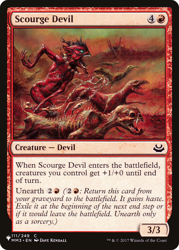 Scourge Devil [The List] | Lots Moore NSW