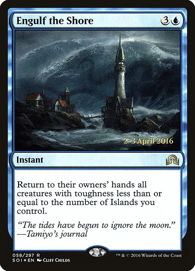 Engulf the Shore [Shadows over Innistrad Prerelease Promos] | Lots Moore NSW