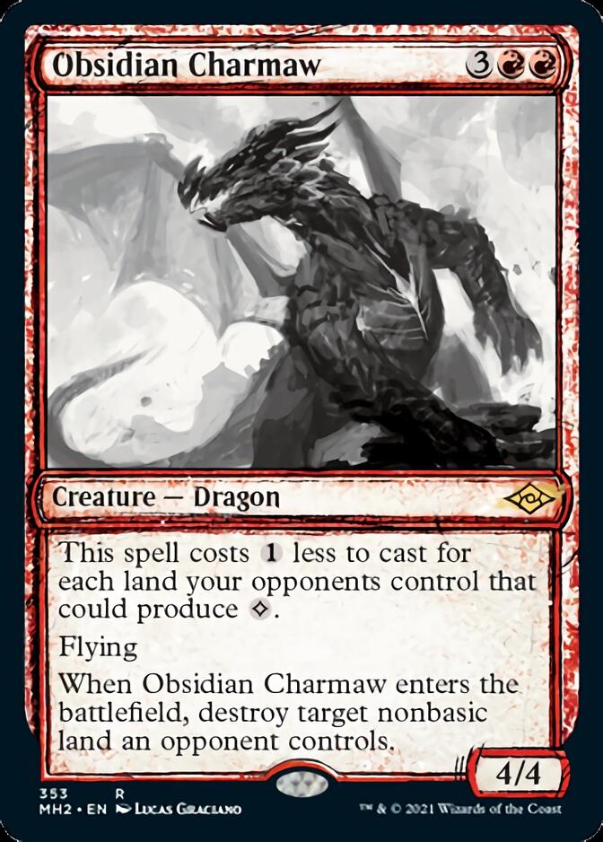 Obsidian Charmaw (Sketch) [Modern Horizons 2] | Lots Moore NSW