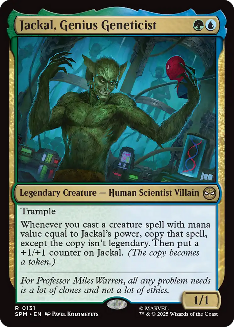 Jackal, Genius Geneticist [Marvel's Spider-Man] | Lots Moore NSW