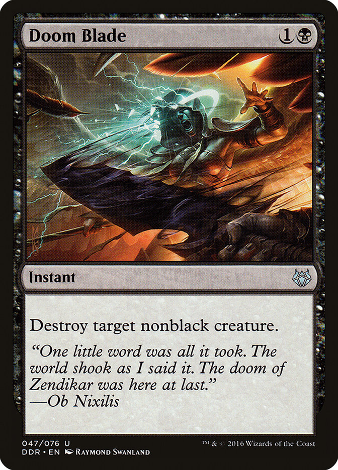Doom Blade [Duel Decks: Nissa vs. Ob Nixilis] | Lots Moore NSW