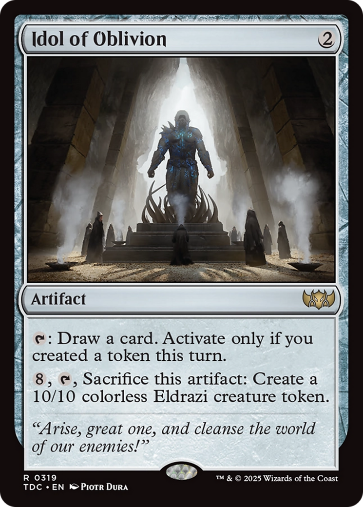 Idol of Oblivion [Tarkir: Dragonstorm Commander] | Lots Moore NSW