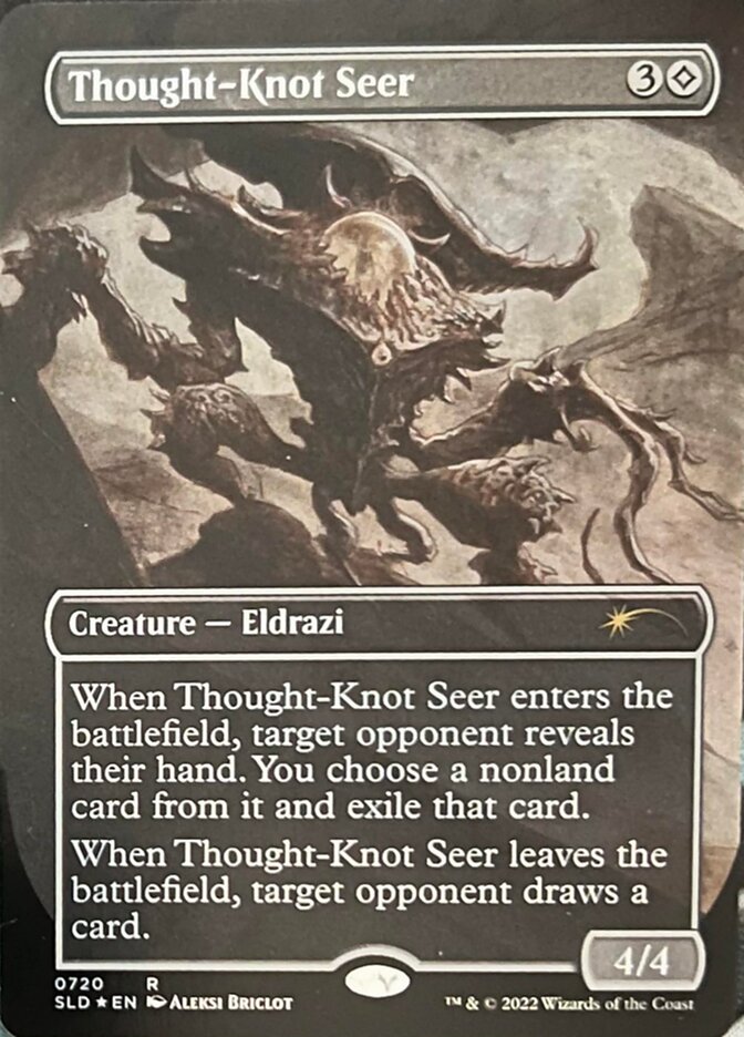 Thought-Knot Seer (720) (Borderless) [Secret Lair Drop Promos] | Lots Moore NSW