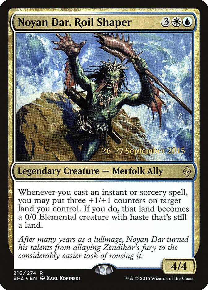 Noyan Dar, Roil Shaper [Battle for Zendikar Prerelease Promos] | Lots Moore NSW