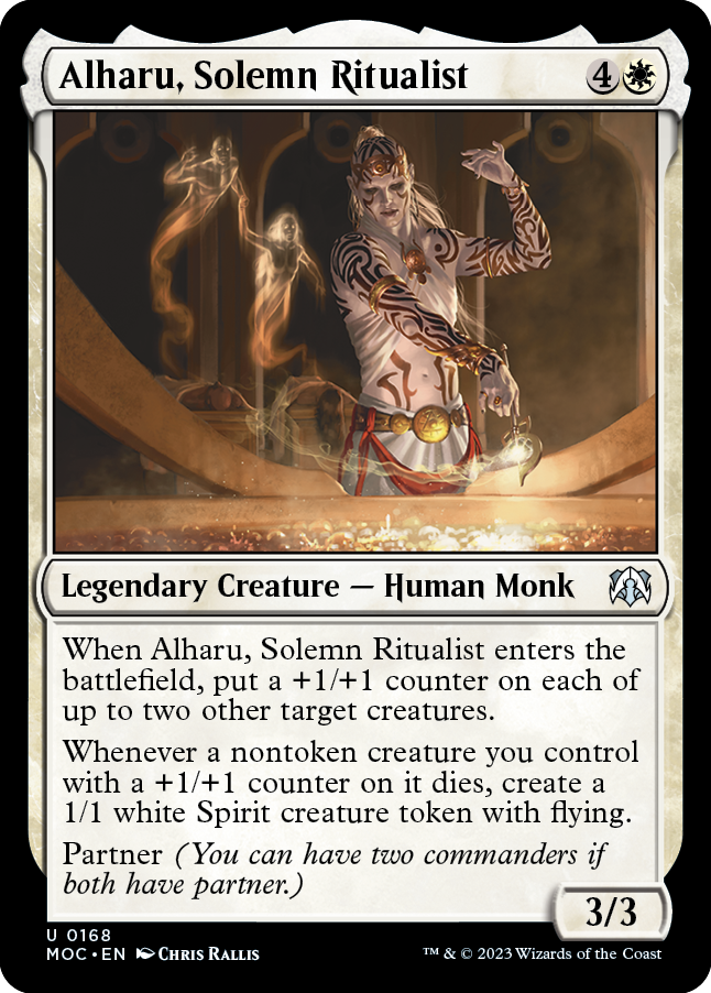 Alharu, Solemn Ritualist [March of the Machine Commander] | Lots Moore NSW