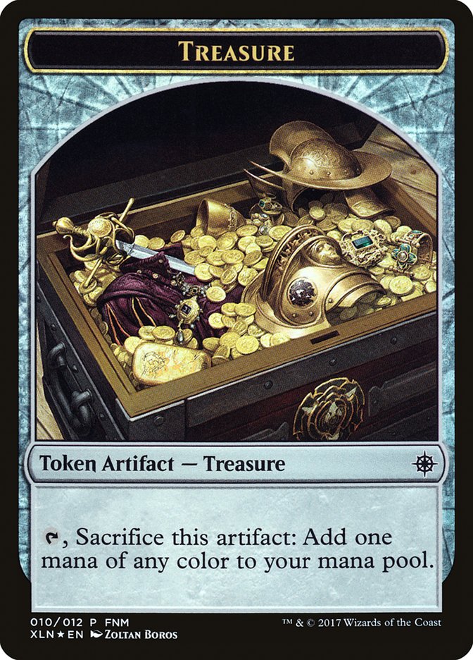 Vampire // Treasure Double-Sided Token [Friday Night Magic 2017] | Lots Moore NSW