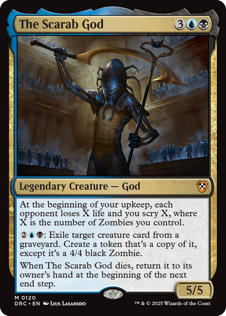 The Scarab God [Aetherdrift Commander] | Lots Moore NSW