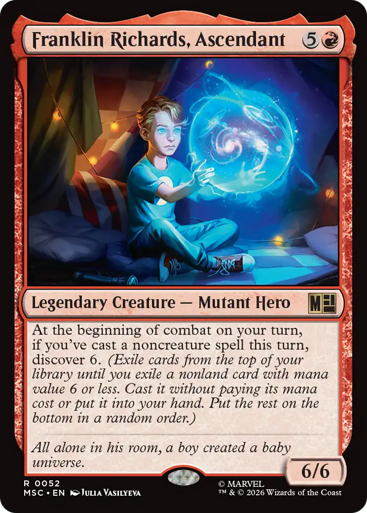 Franklin Richards, Ascendant (Surge Foil) [Marvel Super Heroes Commander] | Lots Moore NSW