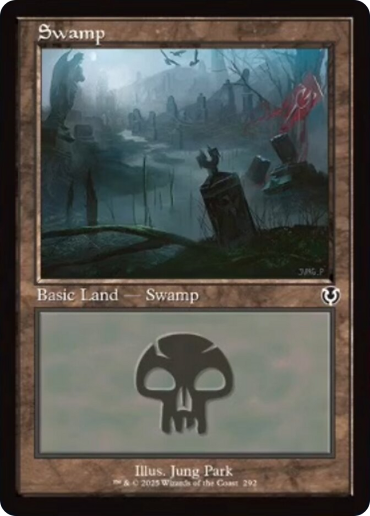 Swamp (292) (Retro Frame) [Innistrad Remastered] | Lots Moore NSW