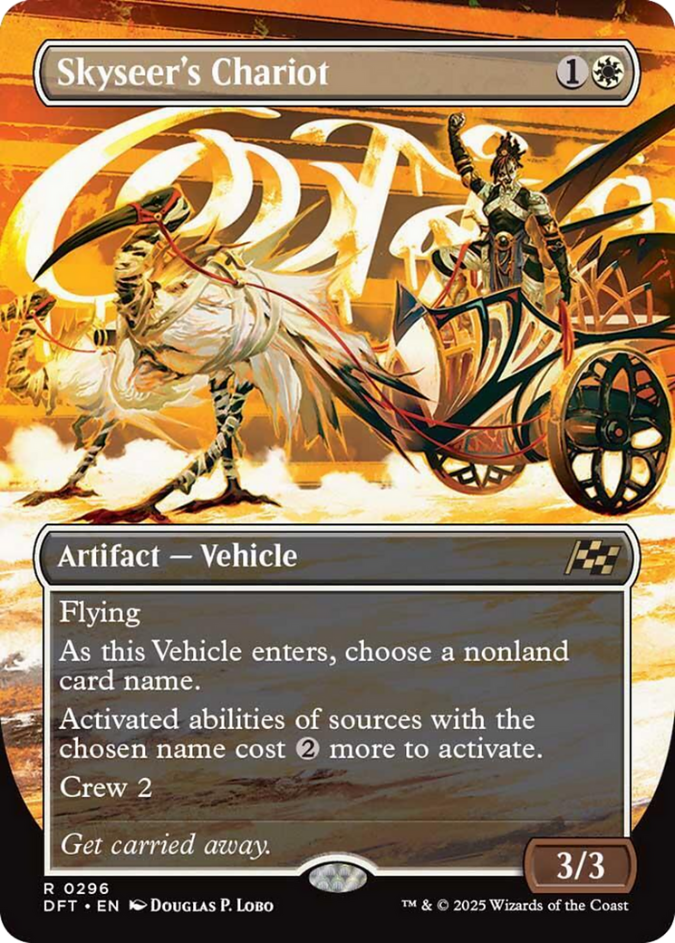 Skyseer's Chariot (Borderless) [Aetherdrift] | Lots Moore NSW