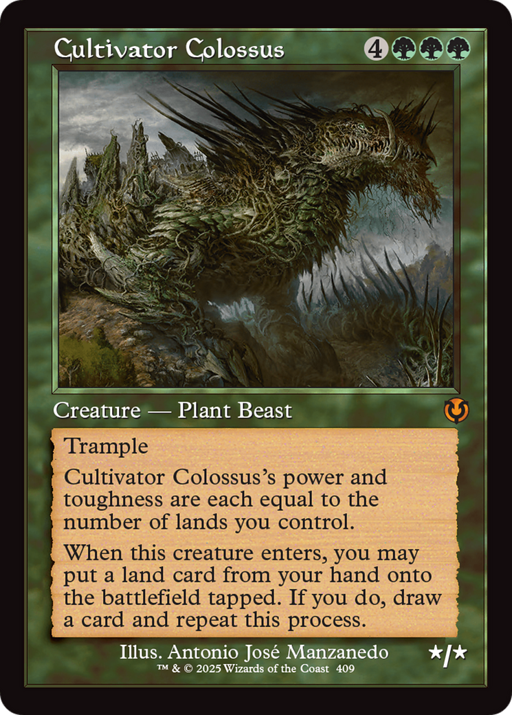 Cultivator Colossus (Retro Frame) [Innistrad Remastered] | Lots Moore NSW
