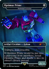 Darksteel Colossus - Optimus Prime (Borderless) [Secret Lair Drop Series] | Lots Moore NSW