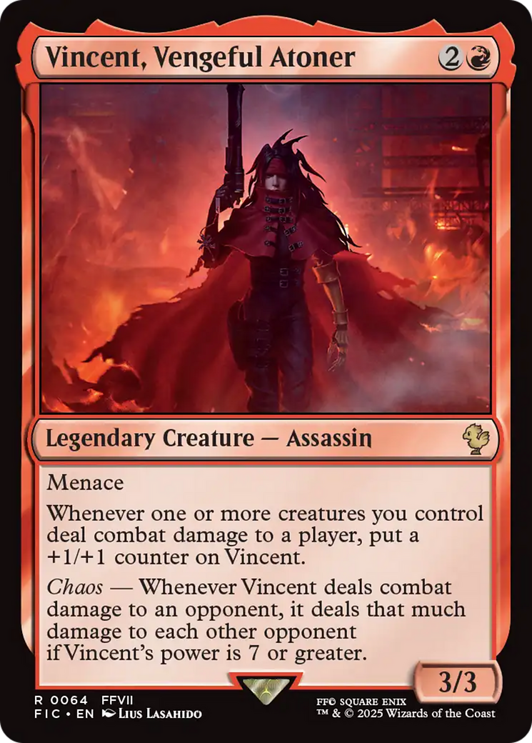 Vincent, Vengeful Atoner [FINAL FANTASY Commander] | Lots Moore NSW