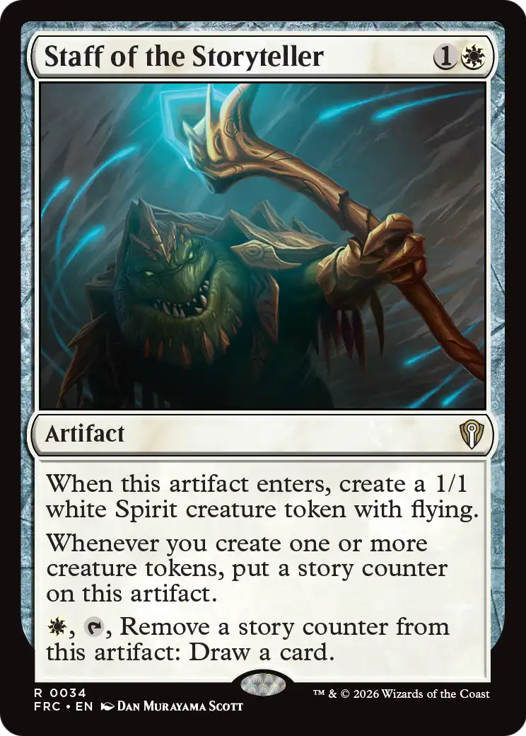 Staff of the Storyteller [Reality Fracture Commander] | Lots Moore NSW