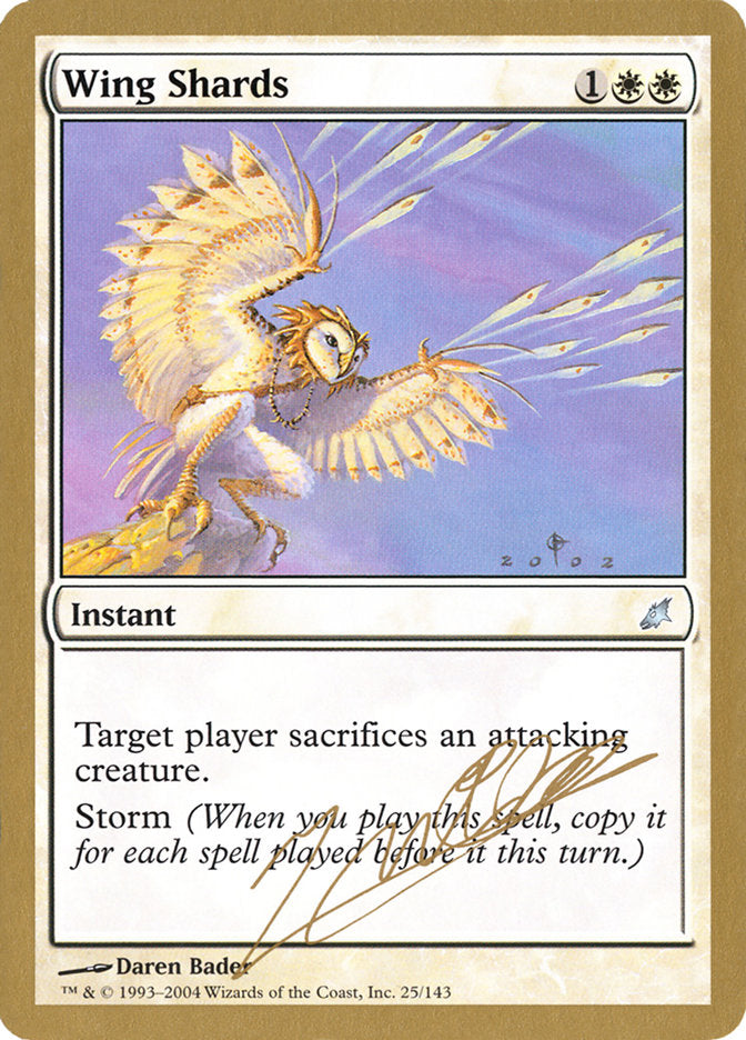 Wing Shards (Julien Nuijten) [World Championship Decks 2004] | Lots Moore NSW
