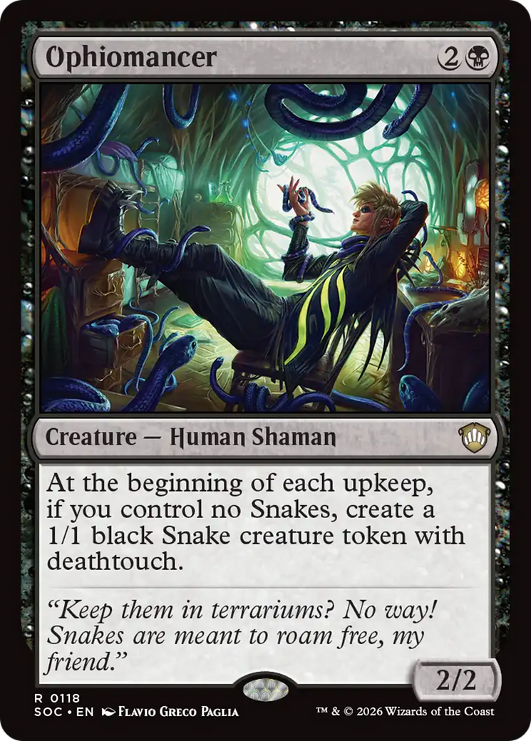 Ophiomancer [Secrets of Strixhaven Commander] | Lots Moore NSW