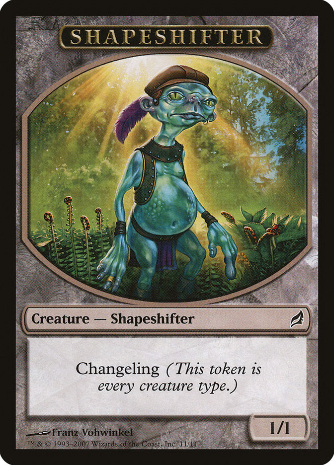 Shapeshifter Token [Lorwyn Tokens] | Lots Moore NSW