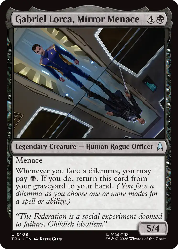 Gabriel Lorca, Mirror Menace [Star Trek] | Lots Moore NSW