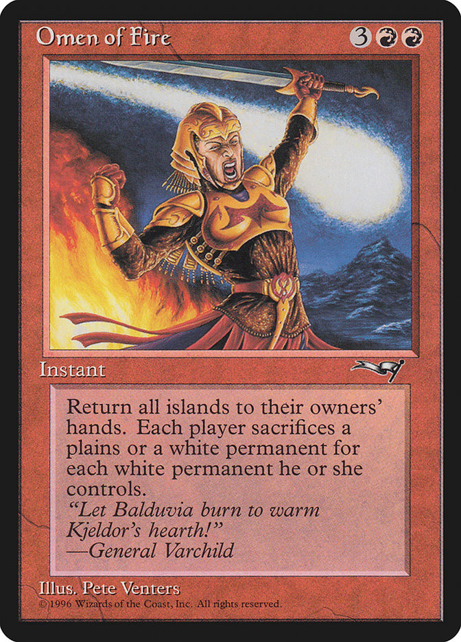 Omen of Fire [Alliances] | Lots Moore NSW