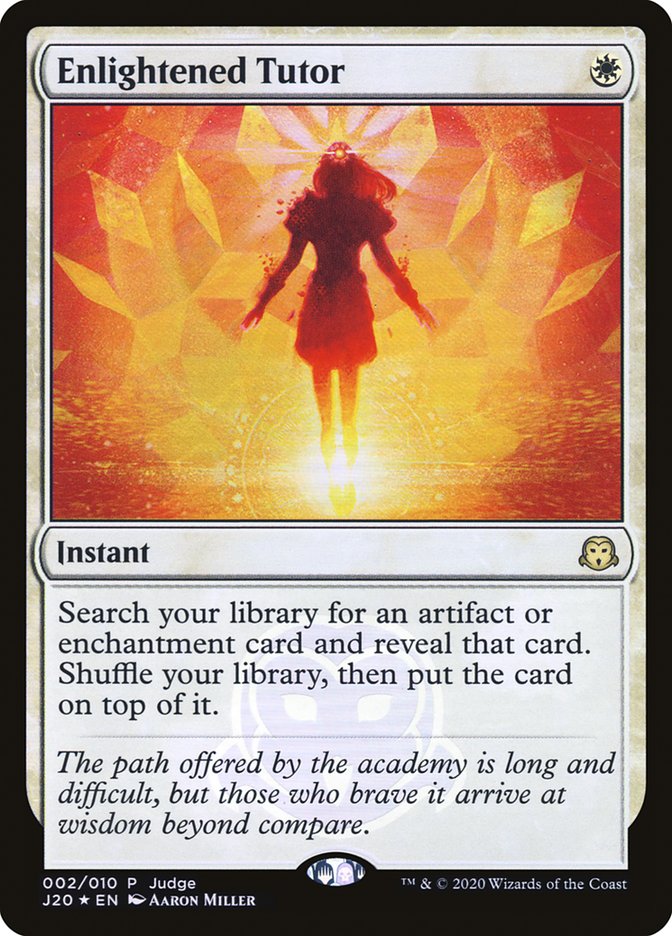 Enlightened Tutor [Judge Gift Cards 2020] | Lots Moore NSW