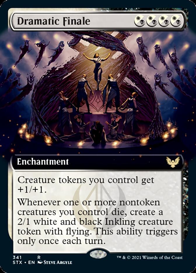 Dramatic Finale (Extended Art) [Strixhaven: School of Mages] | Lots Moore NSW