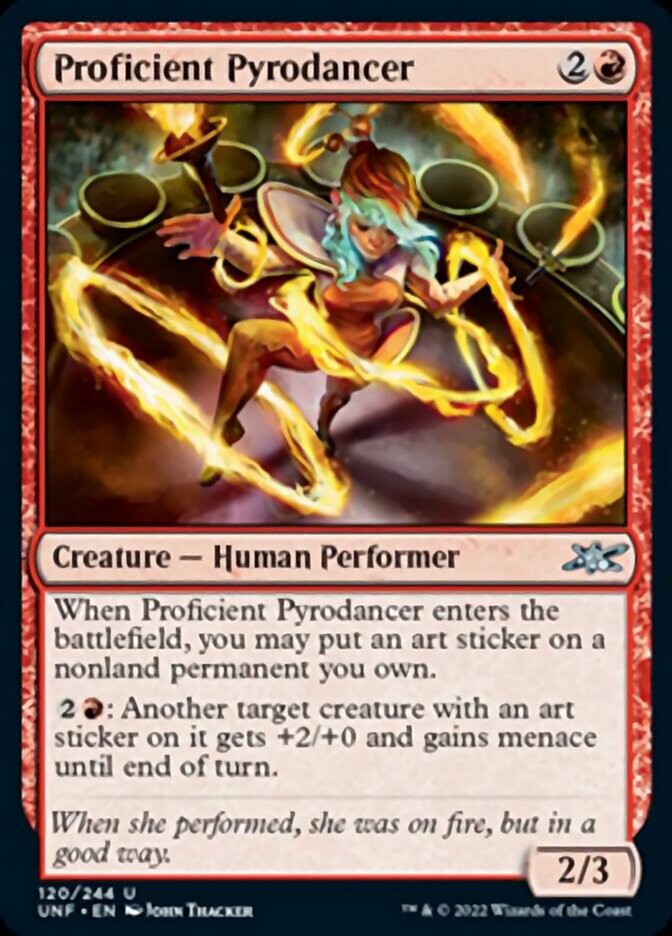 Proficient Pyrodancer [Unfinity] | Lots Moore NSW