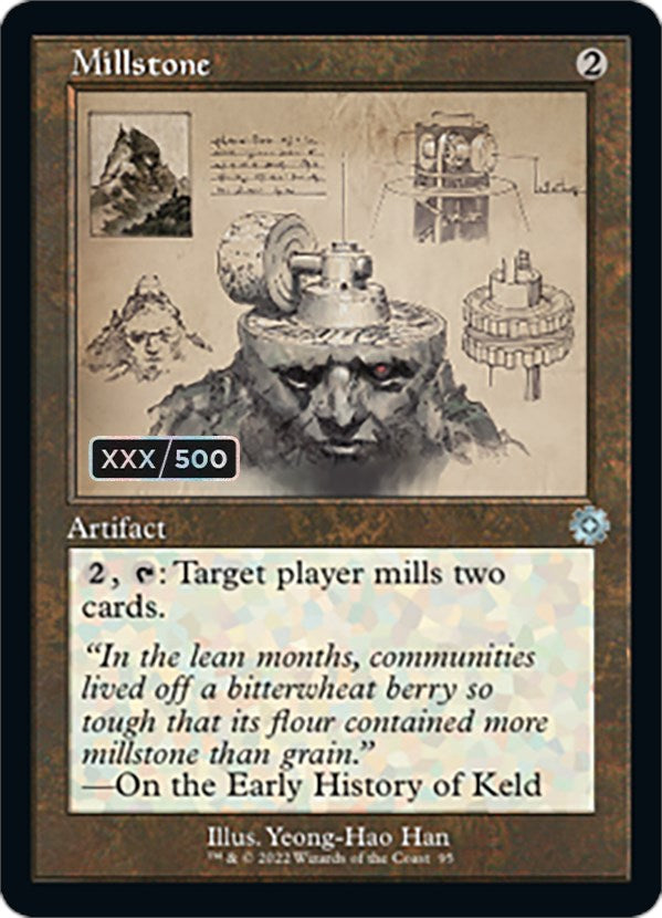 Millstone (Retro Schematic) (Serialized) [The Brothers' War Retro Artifacts] | Lots Moore NSW