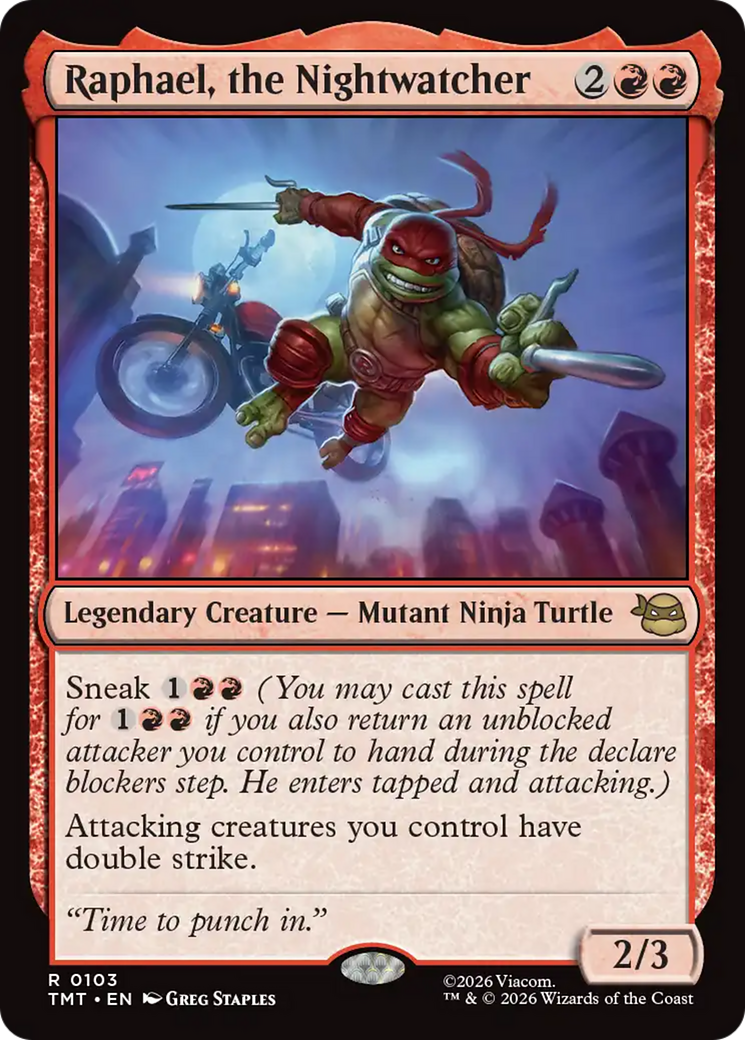 Raphael, the Nightwatcher [Teenage Mutant Ninja Turtles] | Lots Moore NSW
