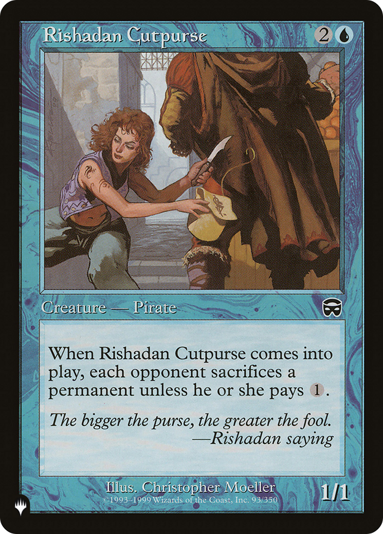 Rishadan Cutpurse [The List Reprints] | Lots Moore NSW