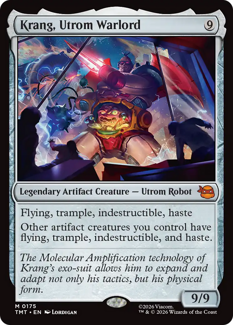 Krang, Utrom Warlord [Teenage Mutant Ninja Turtles] Magic: The Gathering | Lots Moore NSW