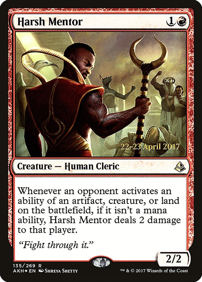 Harsh Mentor [Amonkhet Prerelease Promos] | Lots Moore NSW
